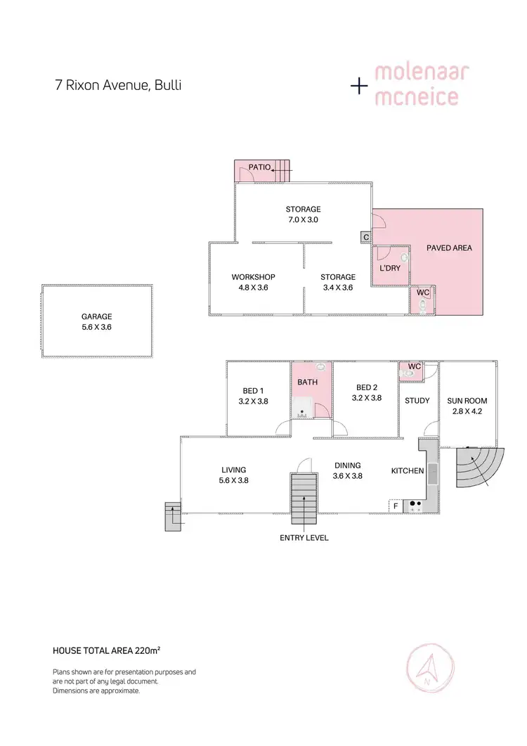 Floorplan of Homely house listing, 7 Rixon Avenue, Bulli NSW 2516