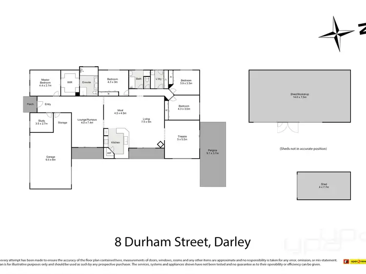 Floorplan of Homely house listing, 8 Durham Street, Darley VIC 3340
