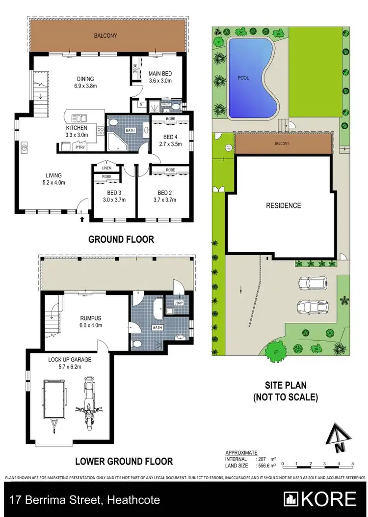 Floorplan of Homely house listing, 17 Berrima Street, Heathcote NSW 2233