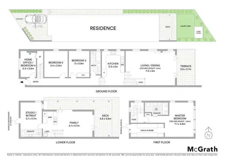 Floorplan of Homely house listing, 9 Fern Street, Waverley NSW 2024