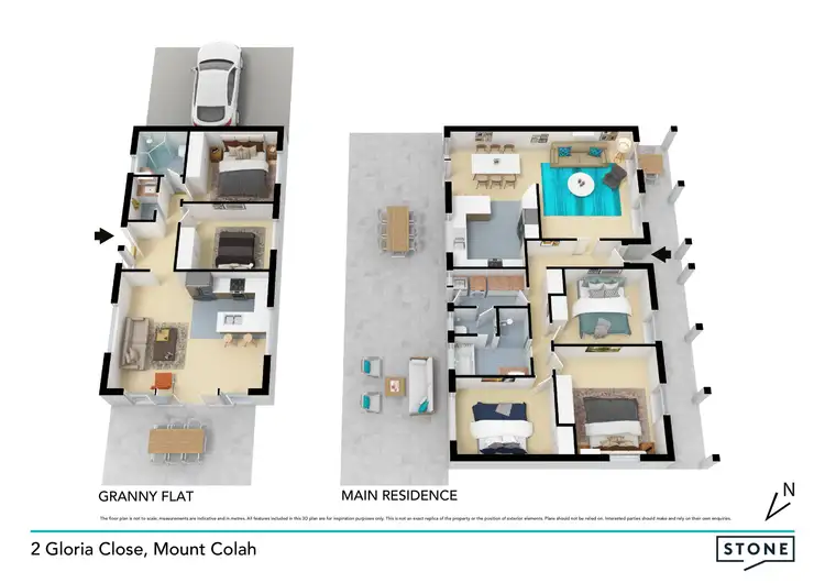 Floorplan of Homely house listing, 2 Gloria Close, Mount Colah NSW 2079