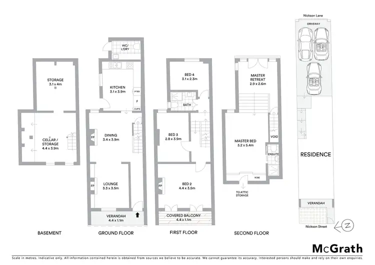 Floorplan of Homely house listing, 14 Nickson Street, Surry Hills NSW 2010