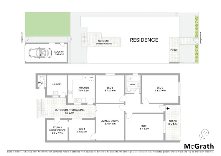 Floorplan of Homely house listing, 3 Avenue Road, Glebe NSW 2037