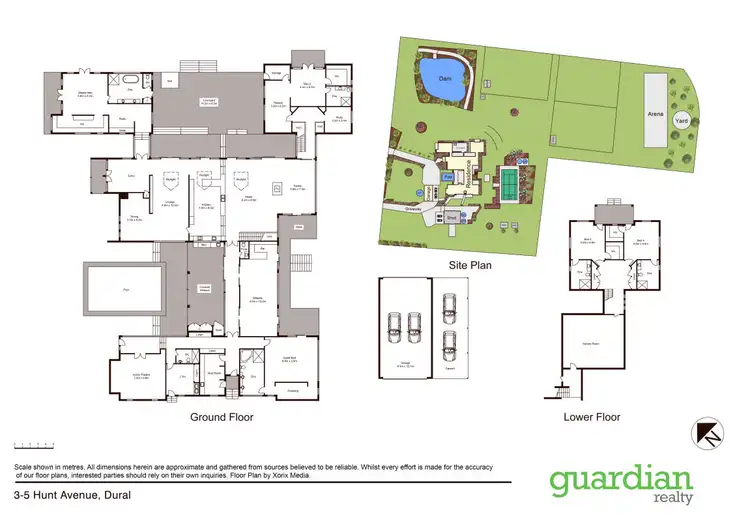 Floorplan of Homely house listing, 3-5 Hunt Avenue, Dural NSW 2158