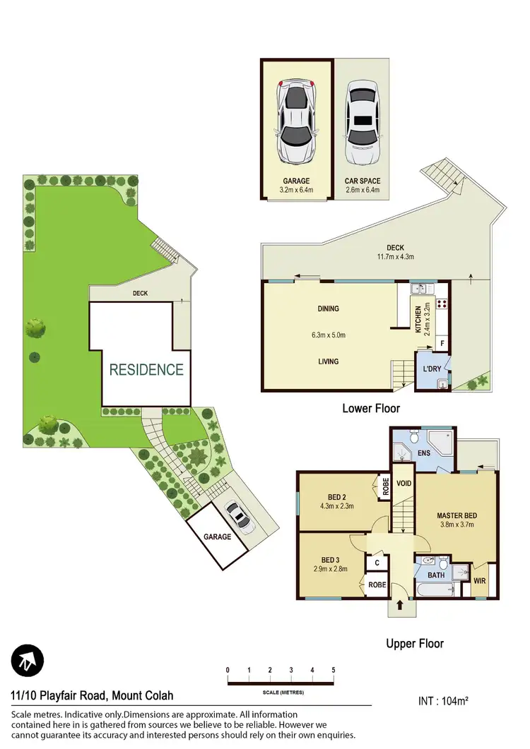 Floorplan of Homely townhouse listing, 11/10 Playfair Road, Mount Colah NSW 2079