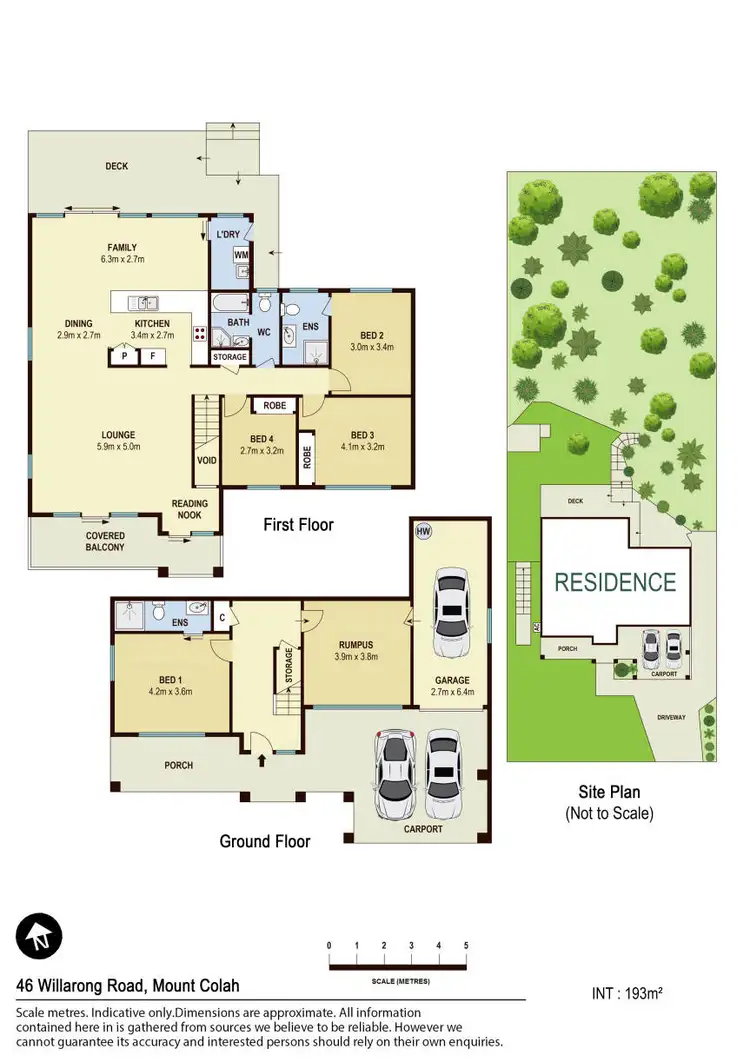 Floorplan of Homely house listing, 46 Willarong Road, Mount Colah NSW 2079