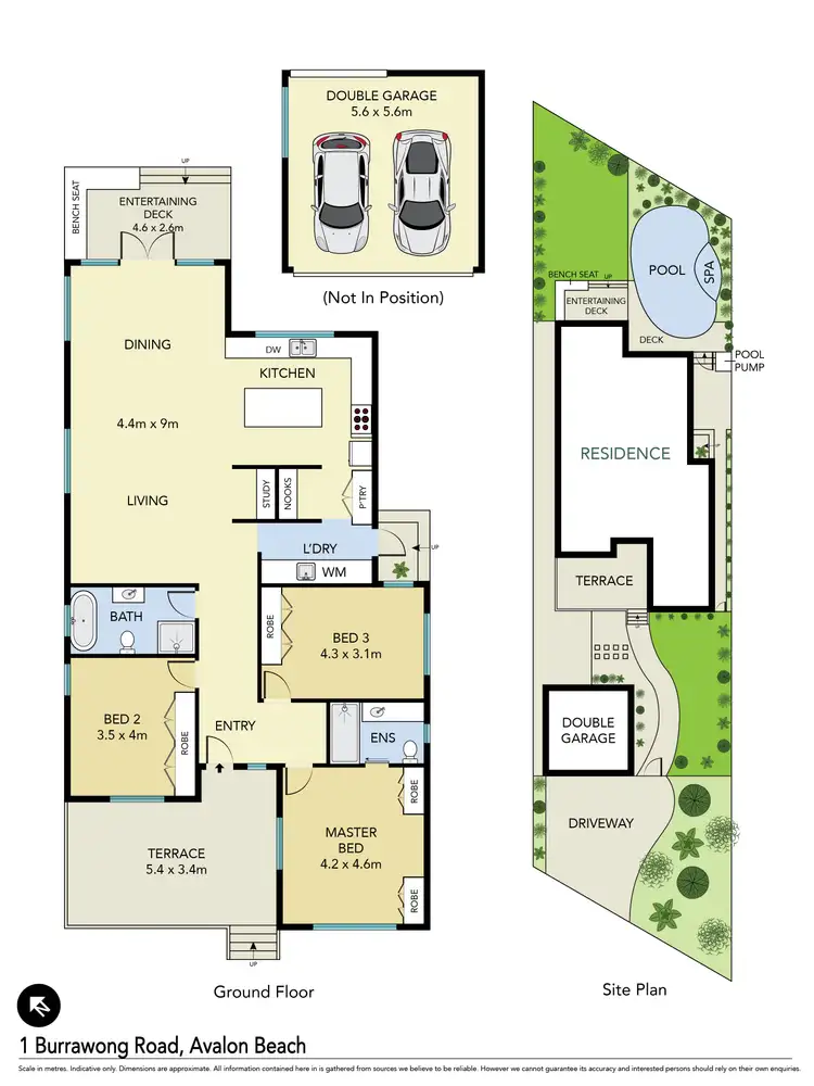 Floorplan of Homely house listing, 1 Burrawong Road, Avalon Beach NSW 2107