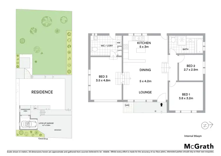 Floorplan of Homely house listing, 5 Coral Drive, Sandy Beach NSW 2456