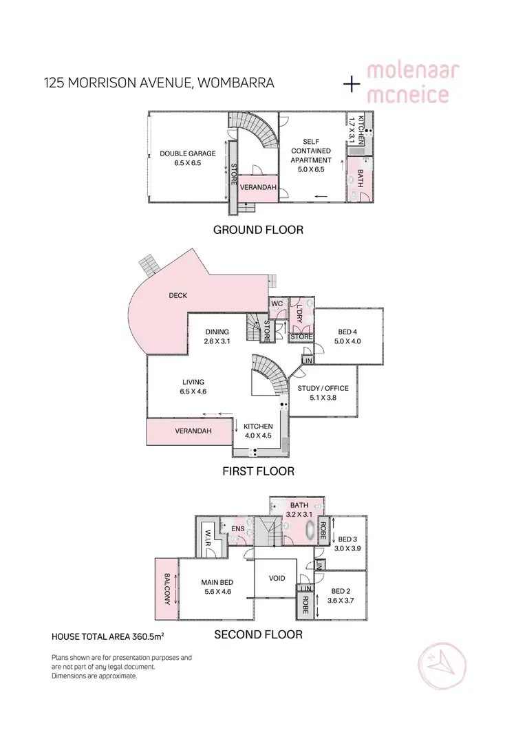 Floorplan of Homely house listing, 125 Morrison Avenue, Wombarra NSW 2515