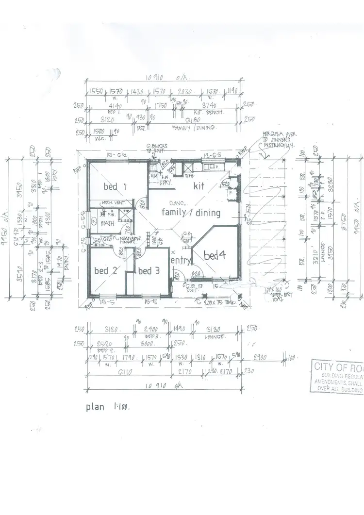 Floorplan of Homely house listing, 10 McVeigh Street, Singleton WA 6175