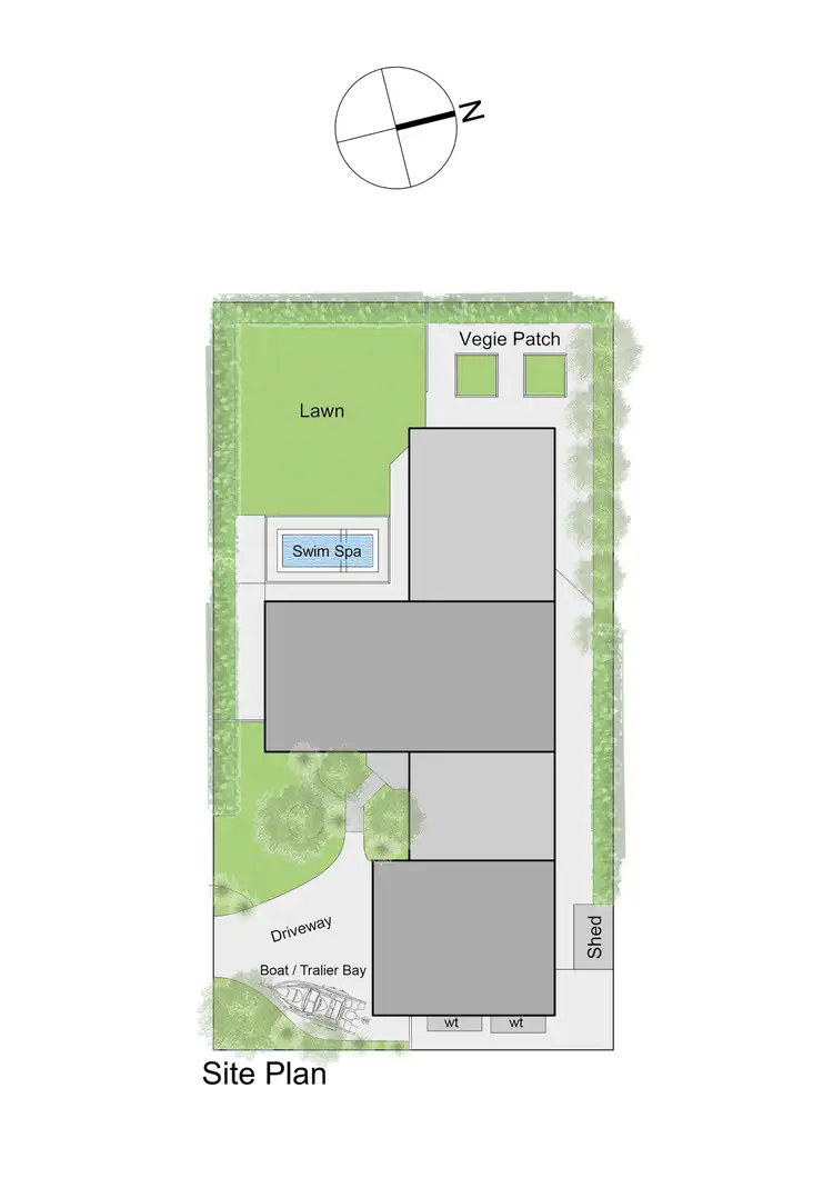 Floorplan of Homely house listing, 3 Eril Court, Mount Martha VIC 3934