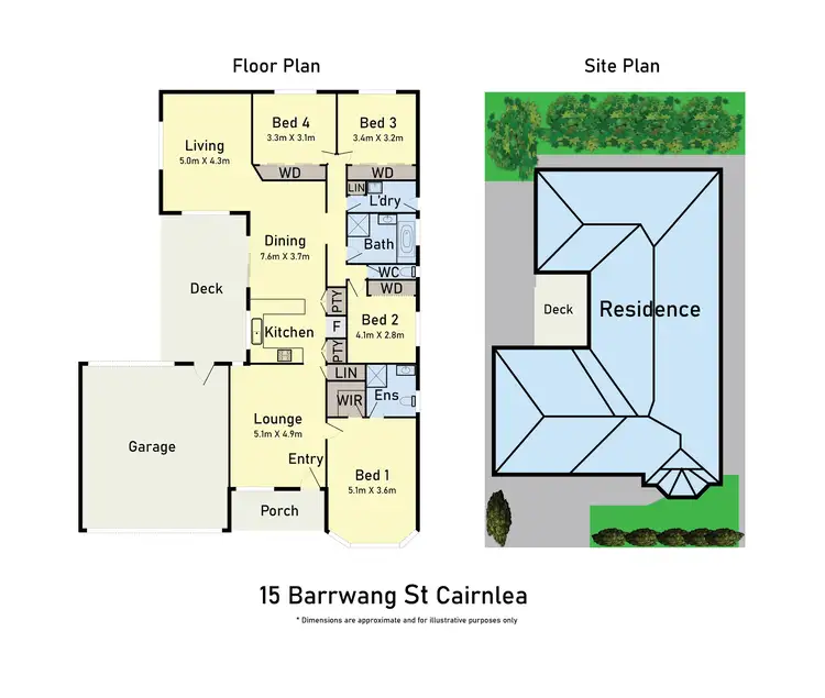 Floorplan of Homely house listing, 15 Barrwang Street, Cairnlea VIC 3023