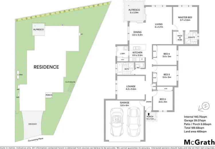 Floorplan of Homely house listing, 15 Currawong Place, Bli Bli QLD 4560