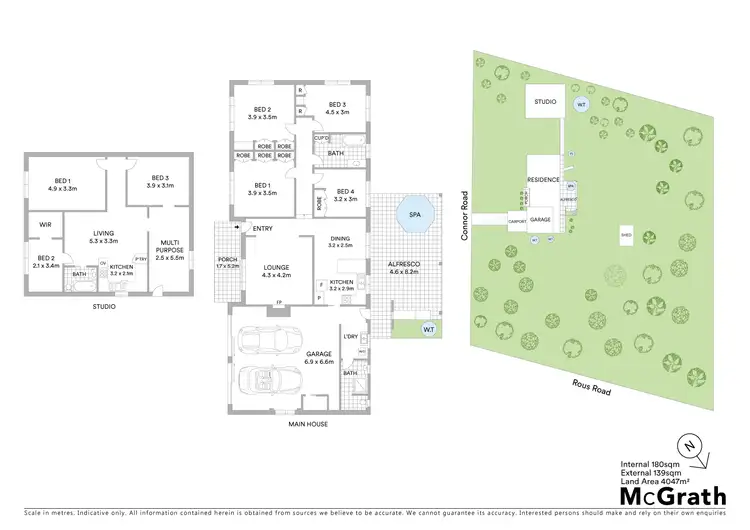 Floorplan of Homely rural property listing, 1 Connor Road, Tregeagle NSW 2480
