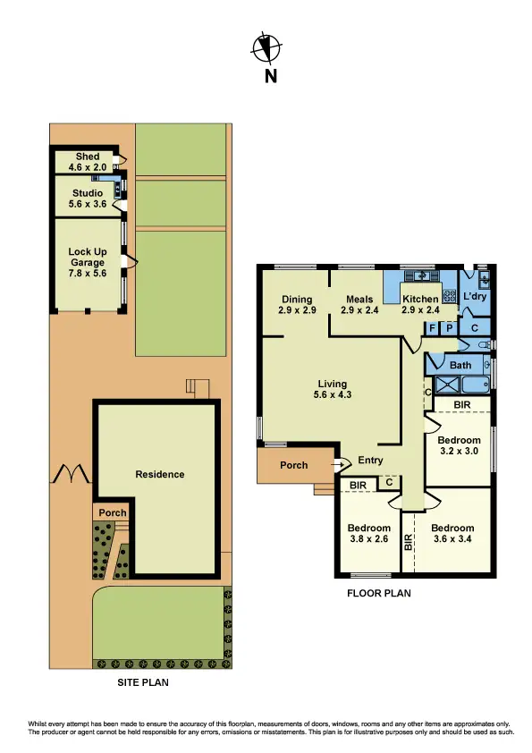 Floorplan of Homely house listing, 95 Murray Street, Sunshine West VIC 3020