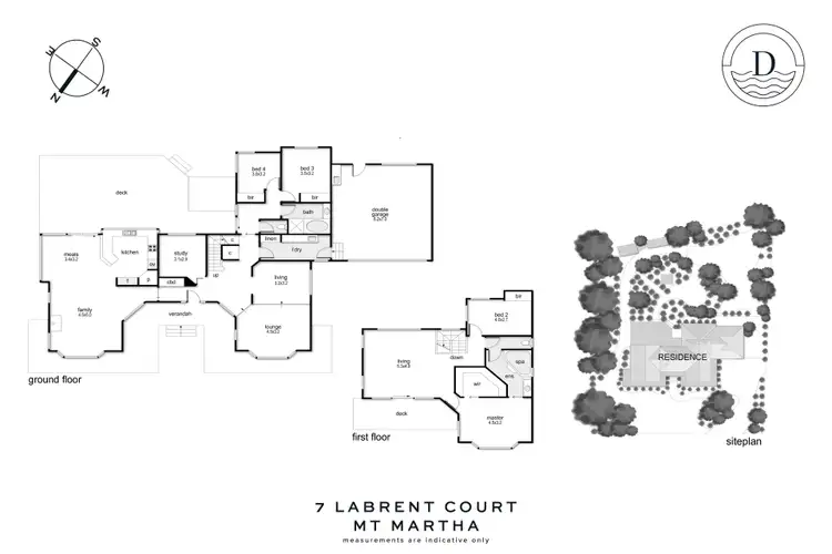 Floorplan of Homely house listing, 7 Labrent Court, Mount Martha VIC 3934