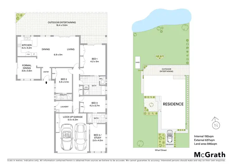 Floorplan of Homely house listing, 9 Wharf Street, Wyee Point NSW 2259