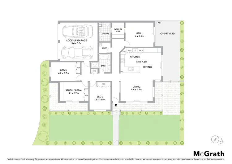 Floorplan of Homely villa listing, 1/12 Miriam Road, West Ryde NSW 2114