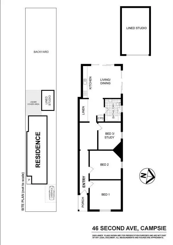 Floorplan of Homely house listing, 46 Second Avenue, Campsie NSW 2194