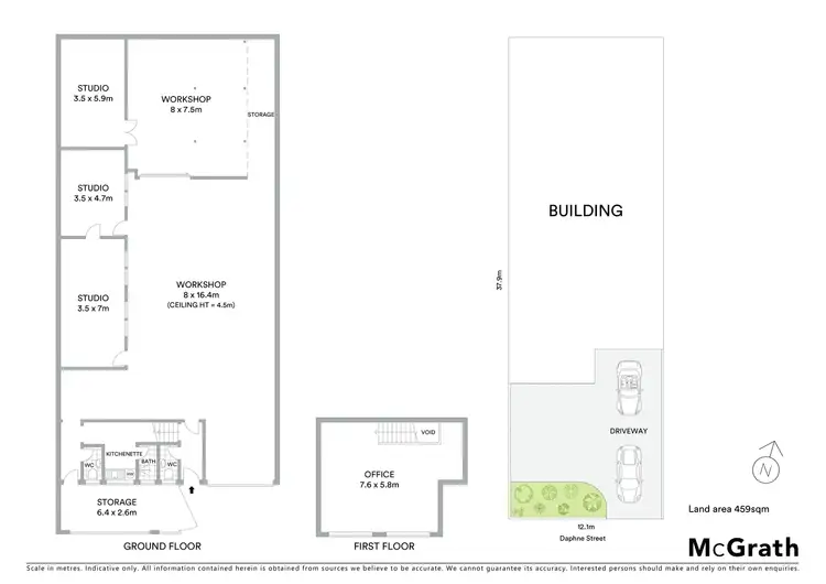 Floorplan of Homely house listing, 36-38 Daphne Street, Botany NSW 2019