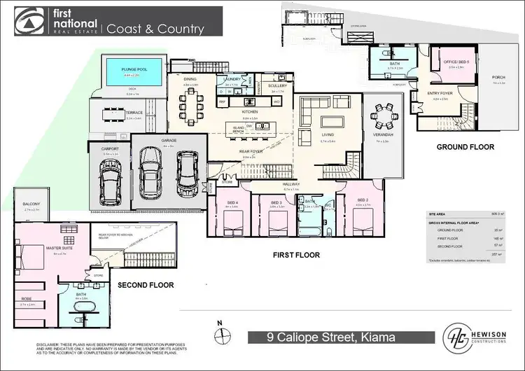 Floorplan of Homely house listing, 9 Caliope Street, Kiama NSW 2533