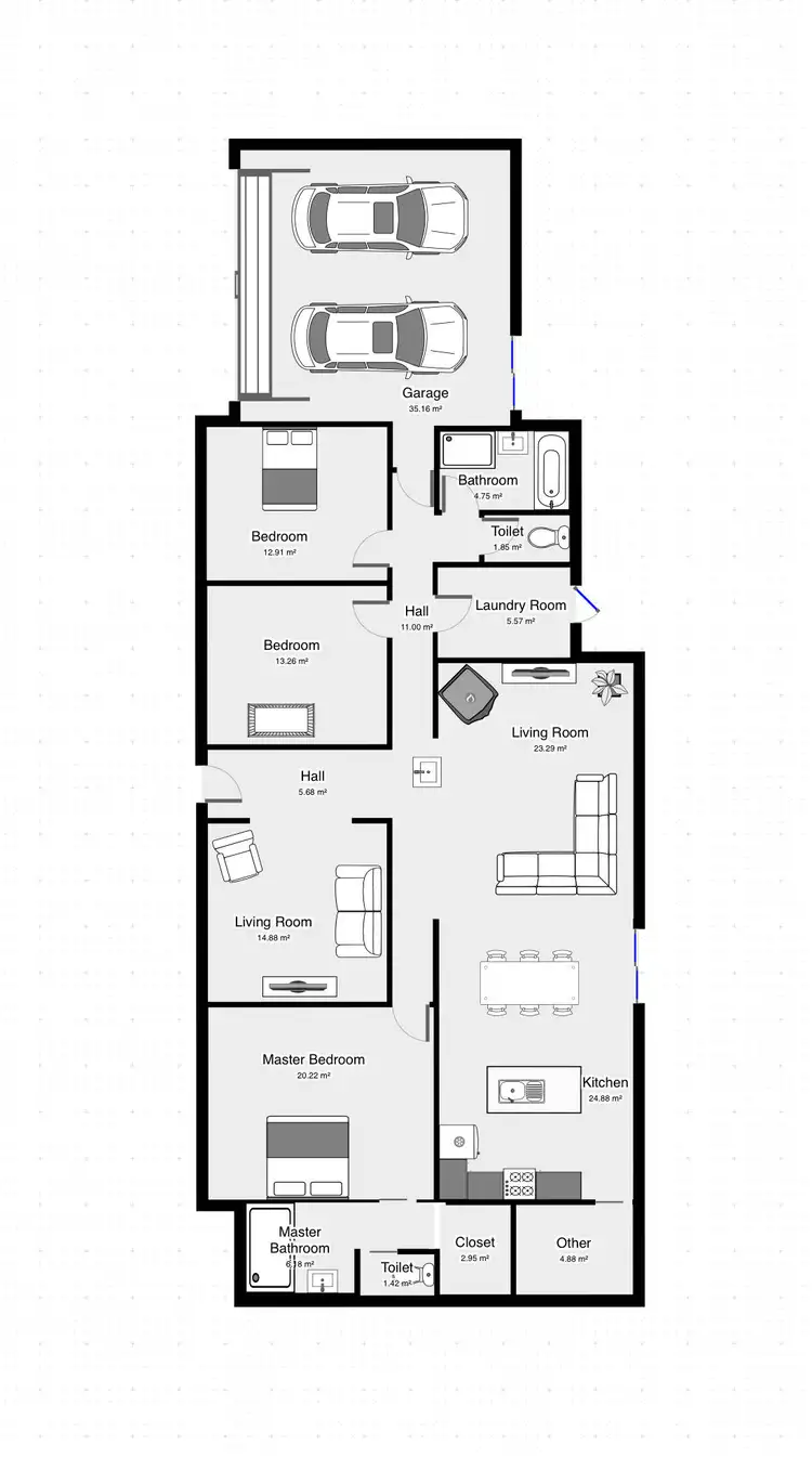 Floorplan of Homely house listing, 6/823 Warrnambool-Caramut Road, Mailors Flat VIC 3275