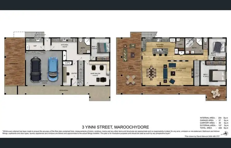 Floorplan of Homely house listing, 3 Yinni Street, Maroochydore QLD 4558