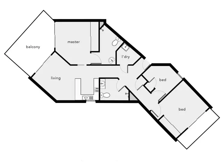 Floorplan of Homely unit listing, 9/34-40 Lily Street, Cairns North QLD 4870