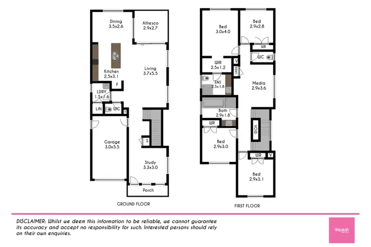Floorplan of Homely house listing, 76 Goshawk Avenue, Marsden Park NSW 2765