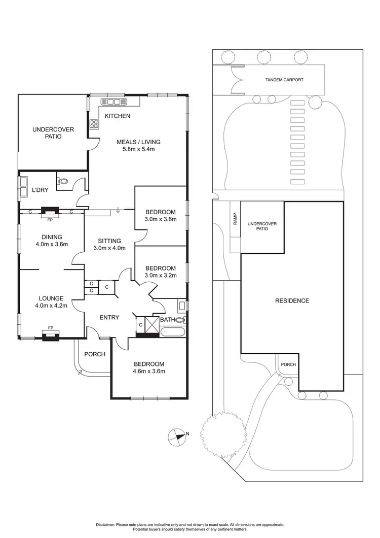 Floorplan of Homely house listing, 10 Yeovil Road, Glen Iris VIC 3146