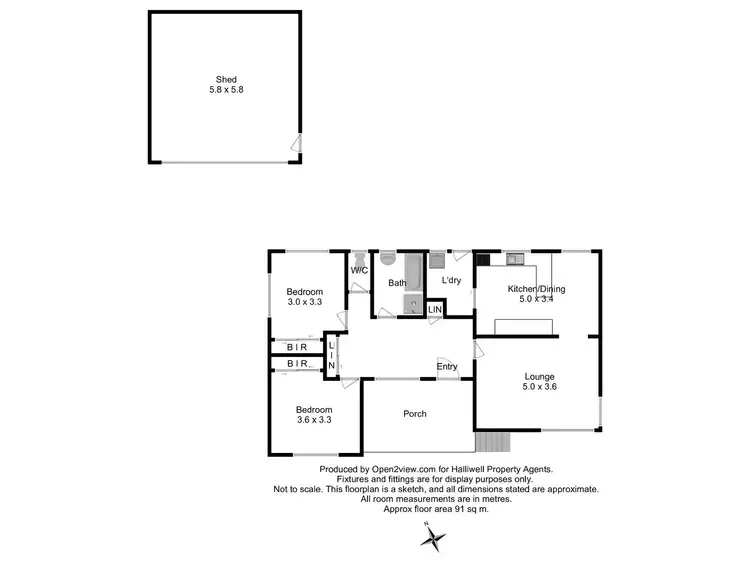 Floorplan of Homely house listing, 7 Mungala Crescent, Miandetta TAS 7310