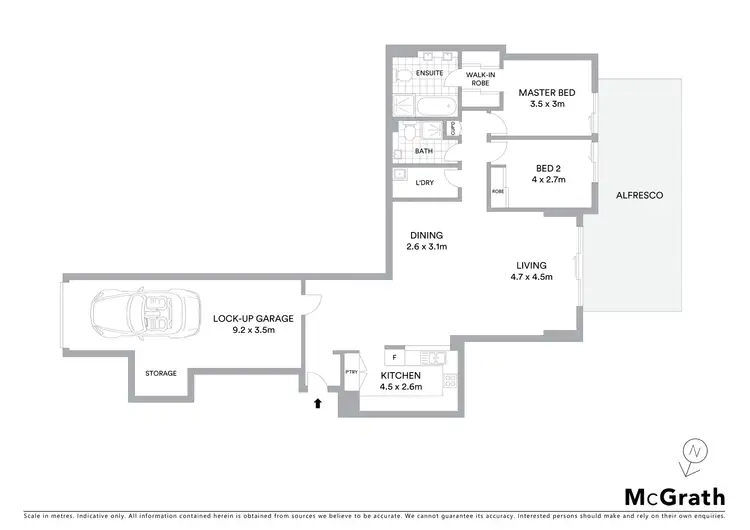 Floorplan of Homely apartment listing, G1/38 Victoria Street, Epping NSW 2121