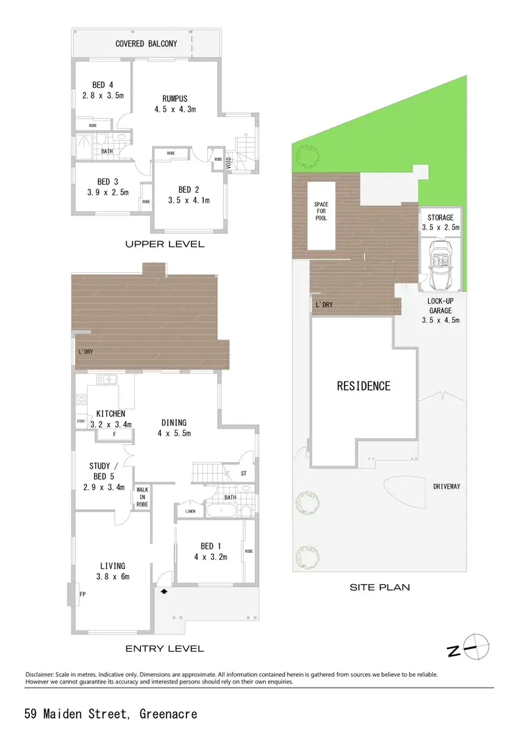 Floorplan of Homely house listing, 59 Maiden Street, Greenacre NSW 2190