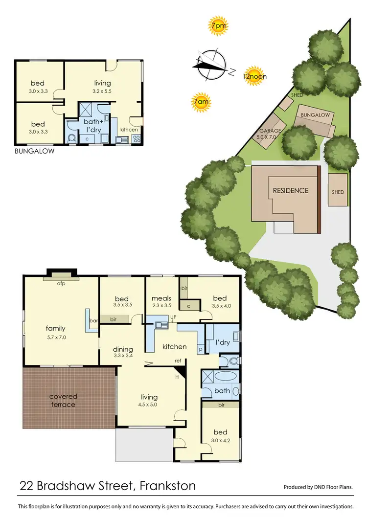 Floorplan of Homely house listing, 1&2/22 Bradshaw Street, Frankston VIC 3199