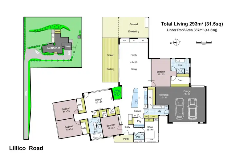 Floorplan of Homely house listing, 14 Lillico Road, Warragul VIC 3820
