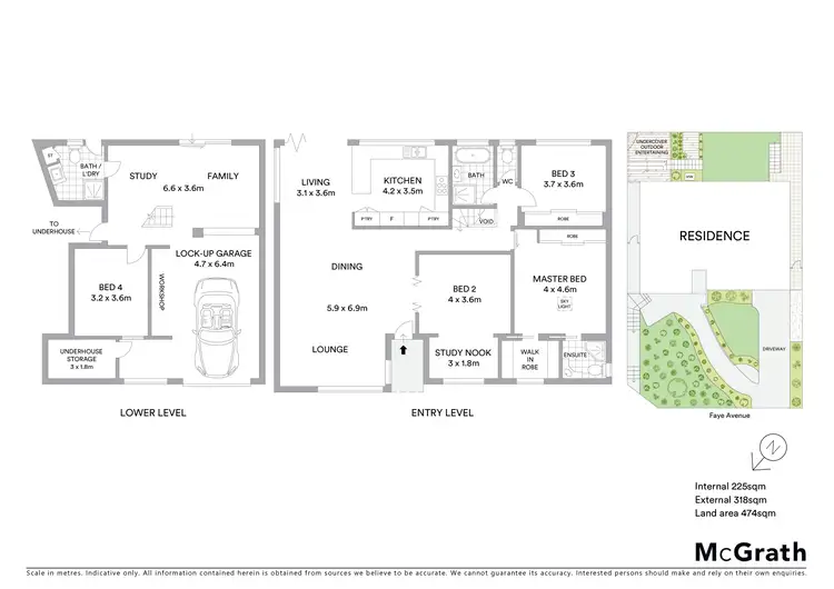 Floorplan of Homely house listing, 11 Faye Avenue, Blakehurst NSW 2221