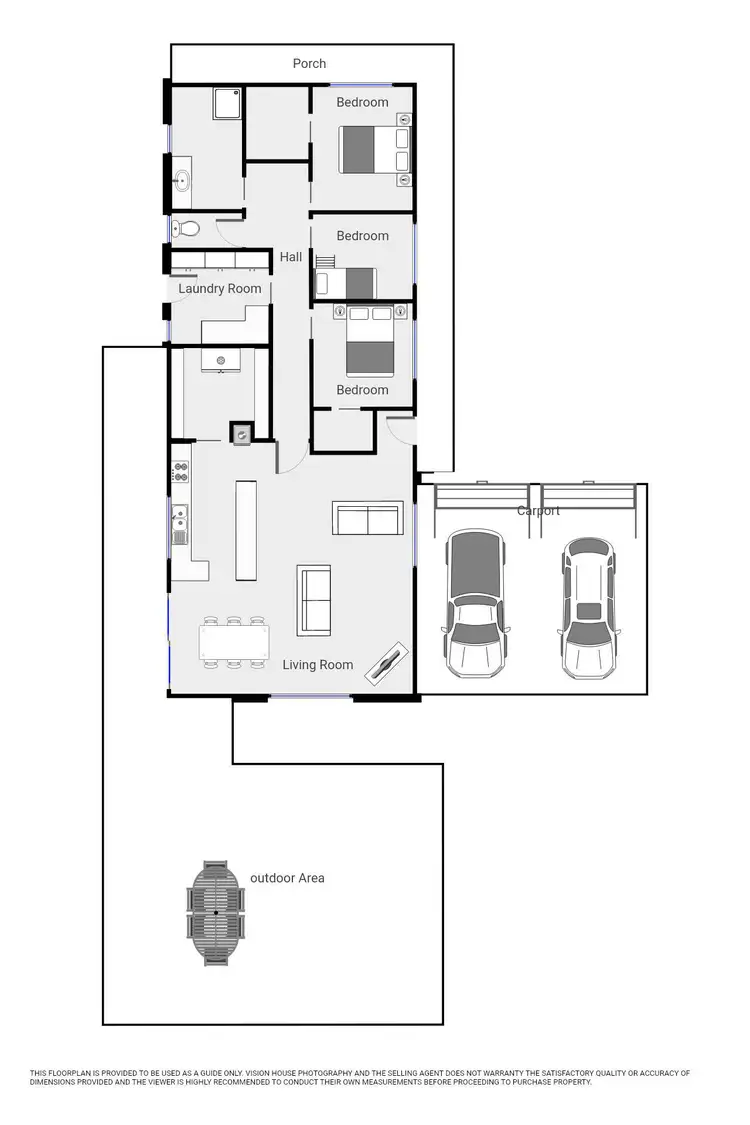 Floorplan of Homely house listing, 8 Macquarie Court, Mildura VIC 3500