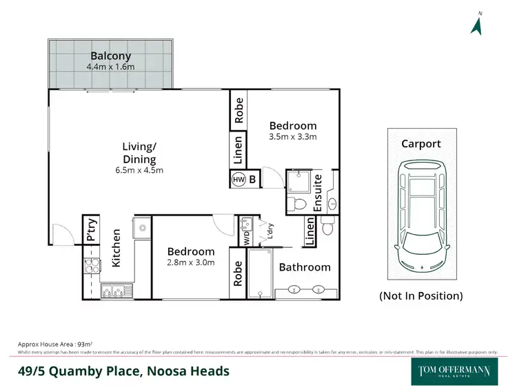 Floorplan of Homely unit listing, 49/5 Quamby Place, Noosa Heads QLD 4567