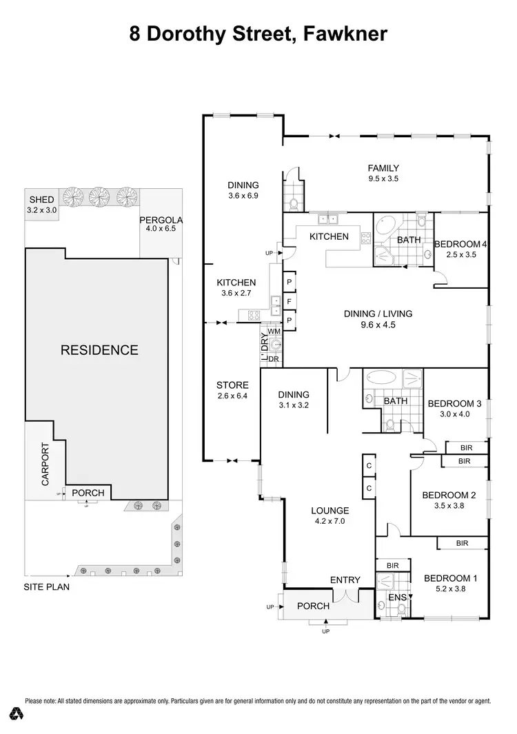 Floorplan of Homely house listing, 8 Dorothy Street, Fawkner VIC 3060