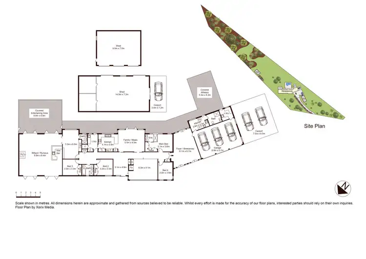 Floorplan of Homely house listing, 1 Pedvin Place, Annangrove NSW 2156