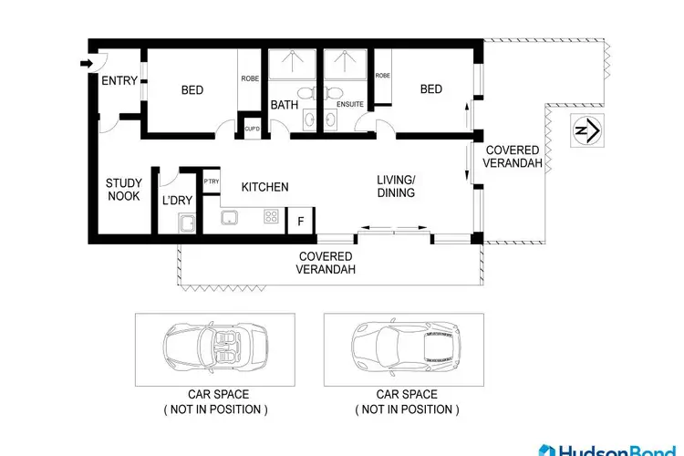Floorplan of Homely apartment listing, 809/632 Doncaster Road, Doncaster VIC 3108
