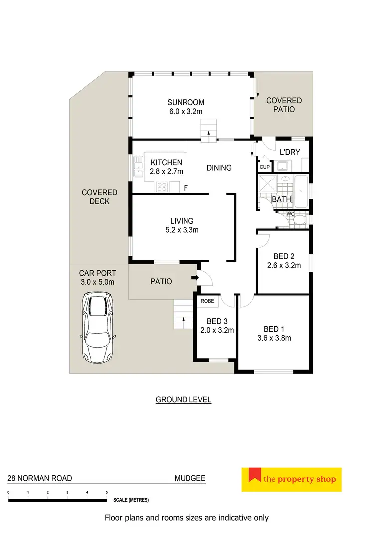 Floorplan of Homely house listing, 28 Norman Road, Mudgee NSW 2850