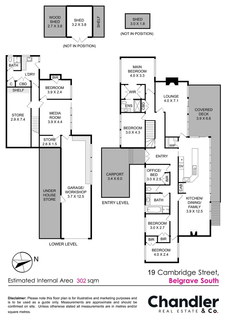 Floorplan of Homely house listing, 19 Cambridge Street, Belgrave South VIC 3160