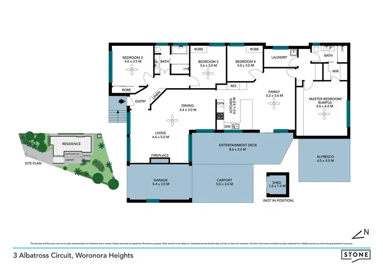 Floorplan of Homely house listing, 3 Albatross Circuit, Woronora Heights NSW 2233