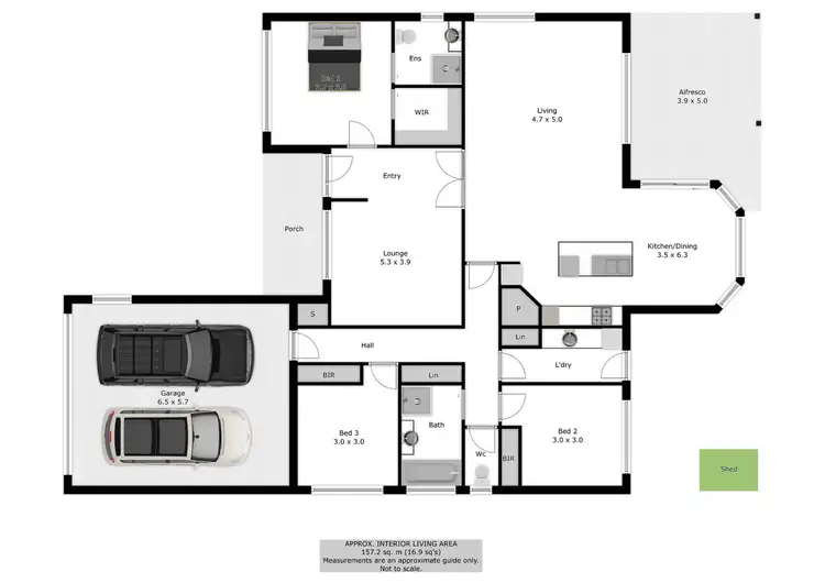 Floorplan of Homely house listing, 18 Presti Court, Corowa NSW 2646