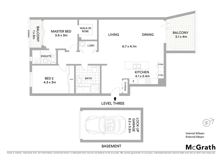 Floorplan of Homely apartment listing, 20/277 Kingsway, Caringbah NSW 2229
