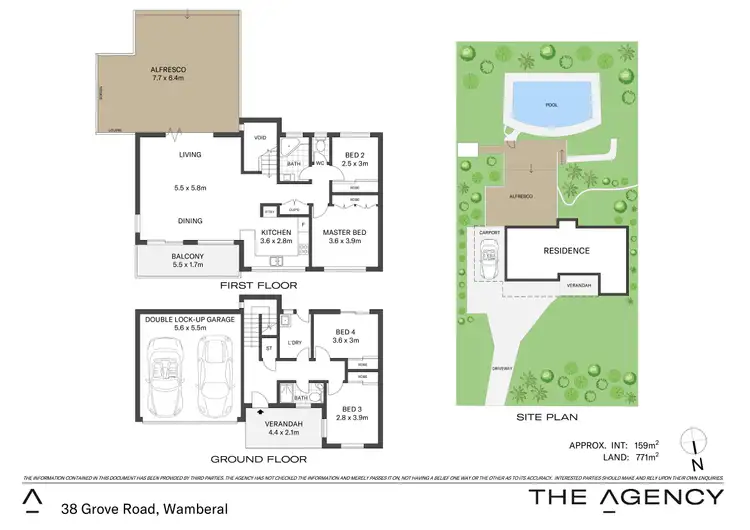 Floorplan of Homely house listing, 38 Grove Road, Wamberal NSW 2260
