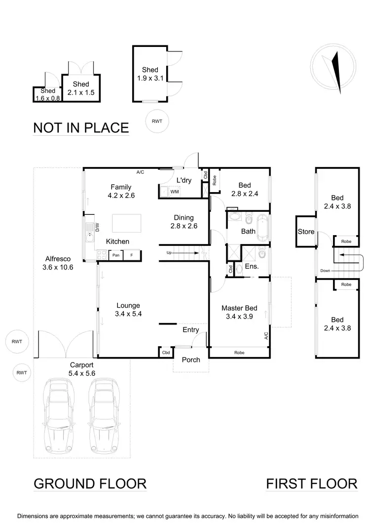 Floorplan of Homely house listing, 43 Yorkminster Avenue, Wantirna VIC 3152