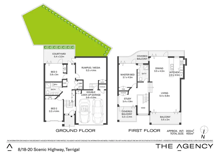 Floorplan of Homely townhouse listing, 8/18-20 Scenic Highway, Terrigal NSW 2260