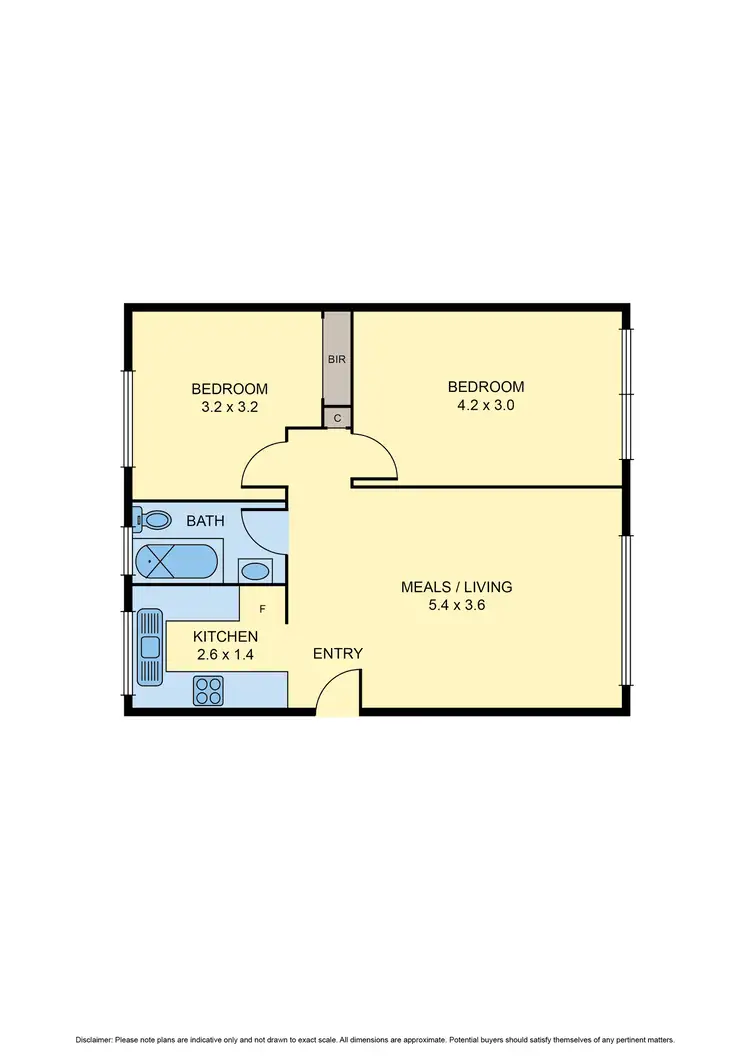 Floorplan of Homely unit listing, 7/94 Primrose Street, Essendon VIC 3040